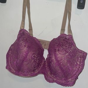 Thirdlove purple lace 36D balconette bra